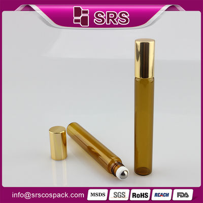 comprar SRS PACAGEM 10 ml Rolo de vidro em garrafa recipientes cosméticos vazios para óleos essenciais Fabricação em linha