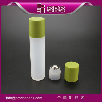 comprar Frasco roll-on de plástico colorido de 30ml com rolo de aço inoxidável para diversos usos Fabricação em linha