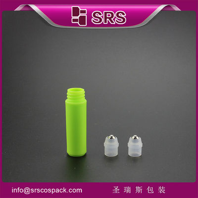 comprar Frasco Roll-On de Plástico Verde com Vedação Segura, Grau Farmacêutico, à Prova de Vazamento, Frasco Roll-On de Perfume de 5ml Fabricação em linha