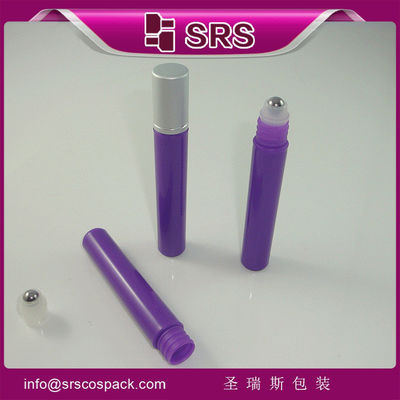 comprar frasco de plástico cilíndrico, frascos de plástico roxos de 8ml vazios para venda Fabricação em linha