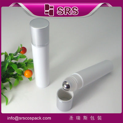 comprar Rolo em garrafa por atacado, 10 ml garrafa de plástico branco design de forma Fabricação em linha