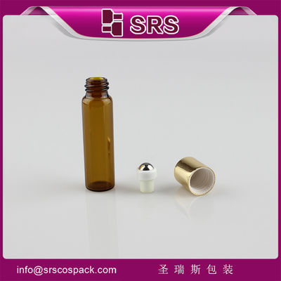 comprar garrafa de vidro de rolos de 5 ml garrafa de âmbar Fabricação em linha