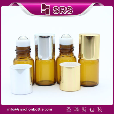 comprar mini rolo de vidro de 2 ml vazio no frasco e rolo de 2 ml vazio no frasco com tampa de alumínio Fabricação em linha