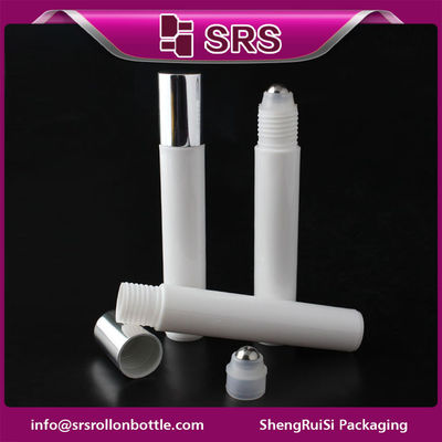 comprar Frasco roll-on de plástico de 1/2oz feito na China com esfera de aço Fabricação em linha