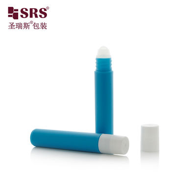 comprar 7 ml Rolo de plástico branco liso na garrafa com parafuso na tampa para óleo essencial Fabricação em linha