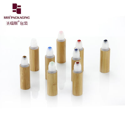 comprar BPP-5ML PP Bottle de rolos de pedra preciosa de bambu interior e exterior sustentável para óleo essencial Fabricação em linha