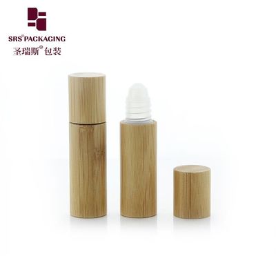 comprar Frasco aplicador roll-on vazio para sérum para os olhos BPP(P)-5ML com esfera de PP e revestimento de bambu Fabricação em linha