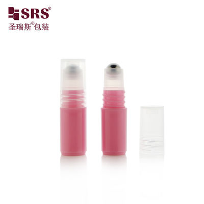 comprar RPPH-3ML Melancia cor-de-rosa Mini Size frascos de teste de amostra com Metal Roller Ball Slim Cap Para tamanho de viagem Perfume Fabricação em linha