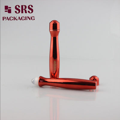 comprar Sérum para olhos em embalagem SRS de plástico, 15ml, frasco roll-on PETG vermelho Fabricação em linha