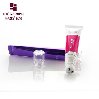 comprar Cosméticos Vazio 3 tubos de bola de rolos inoxidáveis Espremimento D19mm para creme de olhos Fabricação em linha