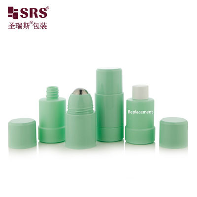 comprar Frasco Roll-On Recarregável Vazio com Bola de Rolo de Plástico 50ml 75ml Fabricação em linha