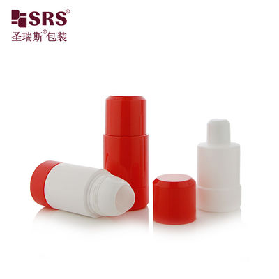 comprar Desodorante corporal de plástico de PP Rolo de frasco recarregável Red 75ml Fabricação em linha