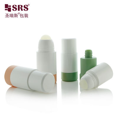 comprar Rolo de plástico branco vazio, recarregável, em garrafas, reutilizável, à prova de vazamento, 1,69 oz/50 ml Fabricação em linha