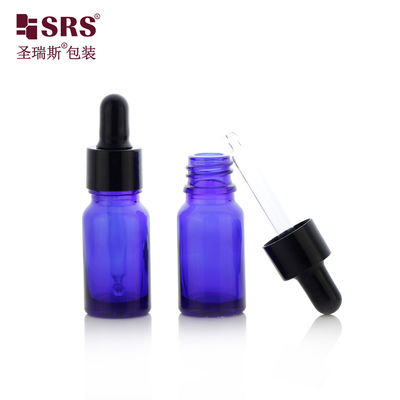 comprar D001-20ml Wholesale UV Proof Blue Colored Cosmetic Glass Essential Oil Dropper Bottle For Personal Care Pharmaceutical Packaging Fabricação em linha