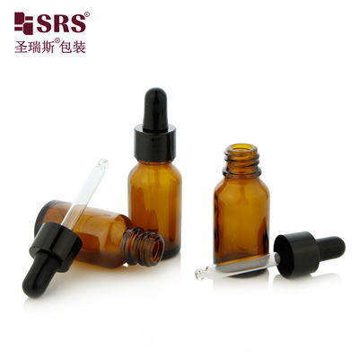 comprar Garrafa de vidro vazio cilíndrico de 15 ml para medicamentos para crianças Fabricação em linha