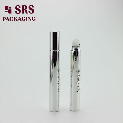comprar Frasco de esfera de vidro prateado vazio SRS de 15ml com tampa de alumínio prateado Fabricação em linha