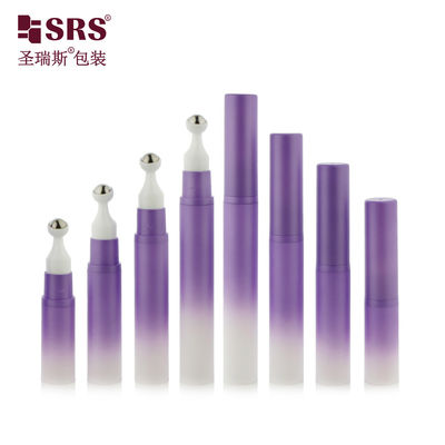 comprar A0031-15ml Frasco Roll-on de Plástico com Bomba Airless Gradiente Roxo para Creme Anti-rugas Fabricação em linha