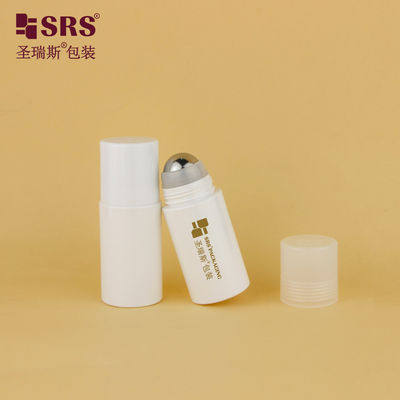 comprar PET30-50ML Rolo de PET branco em garrafa com tampa de parafuso e grande bola de rolos de aço Fabricação em linha