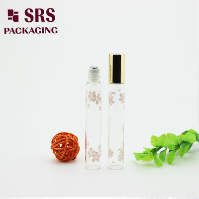 comprar Rolo de vidro colorido transparente SRS 10ml em frasco para óleo essencial Fabricação em linha