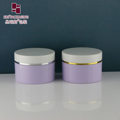 comprar SRSQ-120g Parafuso Top Plastic Creme Jar Sustentável Custom Colorido Para Cosméticos Fabricação em linha