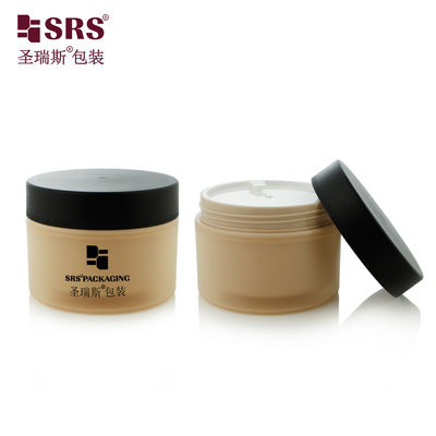 comprar SRSJK-150g recipientes de plástico de parede dupla cosméticos personalizados congelados com tampa de parafuso Fabricação em linha