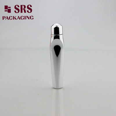 comprar Embalagem SRS vazia de plástico prateado, cor prata, frasco roll-on PETG de 15ml Fabricação em linha