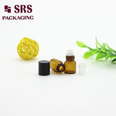 comprar Rolo de vidro âmbar vazio de 1ml SRS em frasco com tampa de plástico preta Fabricação em linha