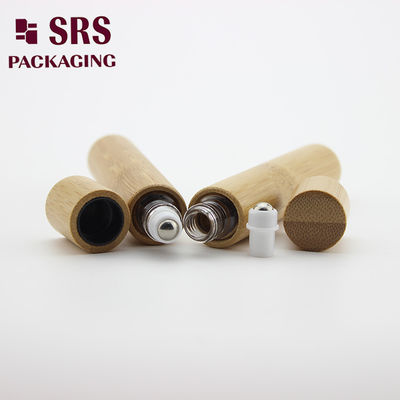 comprar SRS Cores Naturais Perfumes de Vidro de Bambú Rolo Vazio Em Botelha 10 ml Fabricação em linha