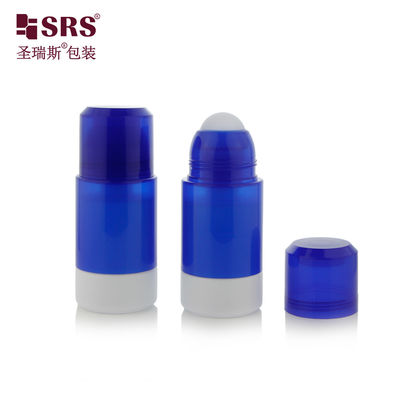 comprar RPPE(P) -75ML Grande Tamanho Vazio Rolo Recheável de Coloração Azul Diamante Em Garrafa Com Substituição Garrafa Interna Branca Garrafa Interna PP Pasitc Bola de Roller Para Formulário de Gel Deodorante Fabricação em linha