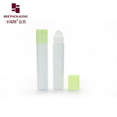 comprar Frascos cosméticos de plástico transparentes com tampa de rosca e névoa verde de 20ml com esfera de vidro para cuidados com a pele e tratamento da acne Fabricação em linha