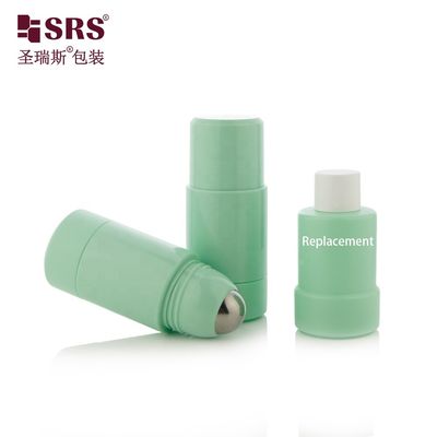 comprar Frasco Roll-On Recarregável PP PCR 50ml 75ml para Desodorante Cosmético Fabricação em linha