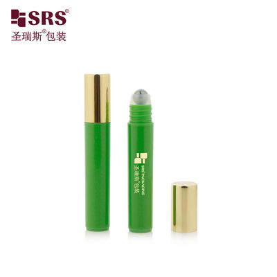 comprar RPA-7ML Frasco em rolos de PP vazio com tampa de metal dourado para tratamento da acne Fabricação em linha