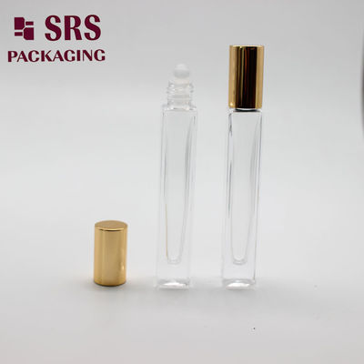 comprar Rolo de vidro vazio de 10ml em formato quadrado cosmético SRS em frasco de perfume Fabricação em linha