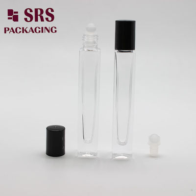comprar Frasco de óleo essencial de vidro de parede espessa de 10ml de formato quadrado cosmético SRS Fabricação em linha