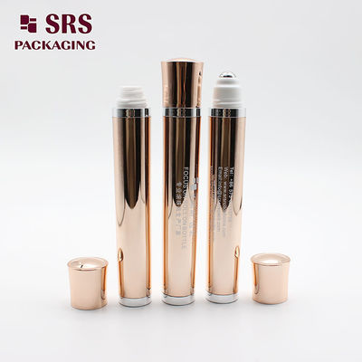 comprar SRS Luxury Plastic Vibrating Roll On Bottle Rosa de Ouro 10 ml Fabricação em linha