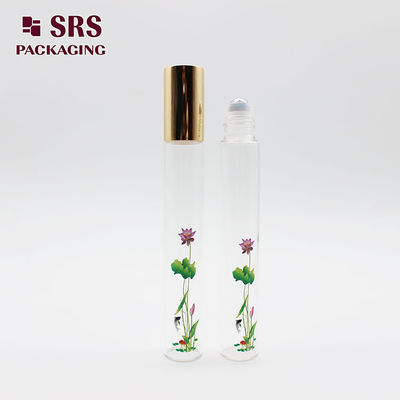comprar Rolo de cor transparente cosmético SRS em frasco de vidro de óleo de perfume de 10ml Fabricação em linha