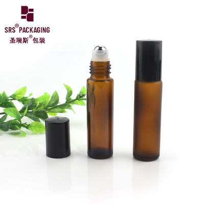 comprar Frascos de Perfume Roll-On de Vidro Âmbar com Bola de Aço à Prova de Vazamento Fabricação em linha