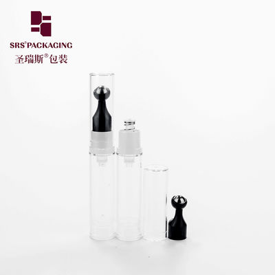 comprar Rolo plástico vazio da forma redonda airless da imprensa 10ml 12ml na garrafa do aplicador Fabricação em linha