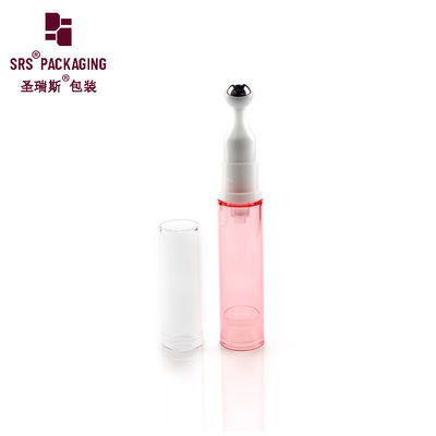 comprar Frascos de rolo de 10ml de formato redondo de cor rosa vazio cosmético de plástico Fabricação em linha