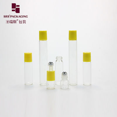 comprar Mini Frasco de Vidro Cosmético com Roller Cor Transparente 1ml 3ml 5ml 8ml 10ml Fabricação em linha