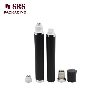 comprar Botão de Esferas de Rolo Vibrante Preto Matte Vazio para Serum Ocular 10 ml Fabricação em linha