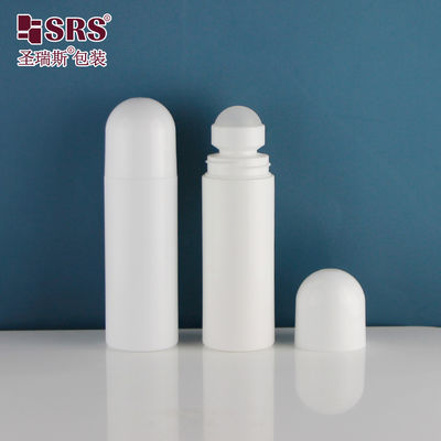 comprar Frasco Roll-on de Plástico Repelente de Mosquitos Branco RPPD 90ML 3oz Com Tampa de Cúpula Fabricação em linha