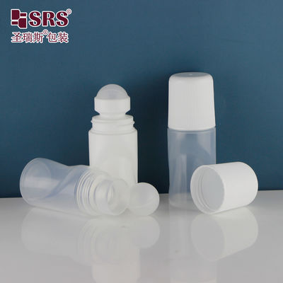 comprar RPPB-50ml Rolo Branco em garrafas de Aromaterapia Vazio Claro Com Brinco Branco Fabricação em linha