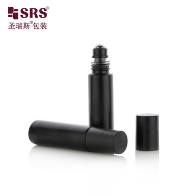comprar Rolo de vidro preto mate em recipiente com cor e logotipo personalizáveis para garrafa de perfume portátil Fabricação em linha