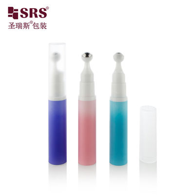 Gradient Airless Roll On Bottle 5ML 10ML 12ML 15ML para embalagens de cuidados oculares