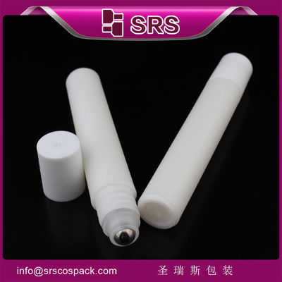 Selo de Frasco Roll-On Branco de 8ml com Selo de Perfume Verde Anti-Coceira