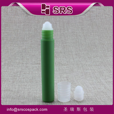 Frasco Roll-On Verde à Prova de Vazamentos, Grau Farmacêutico, 5ml, Recipiente para Perfume