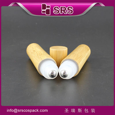 frasco recarregável e rolo de madeira de 20 ml