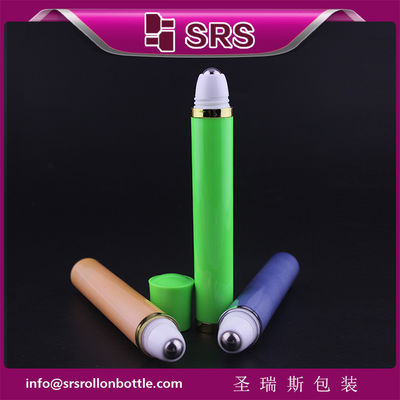 embalagem cosmética de creme para os olhos vibratório de 10ml roll on