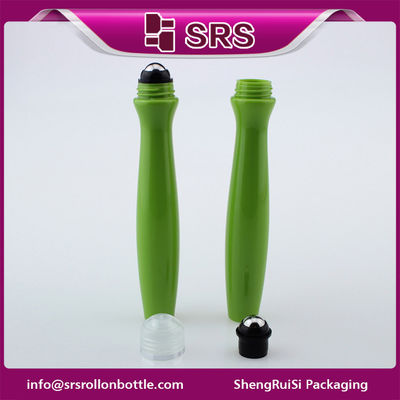 Frasco roll-on de 1/2oz com esfera de aço para recipiente de creme para os olhos